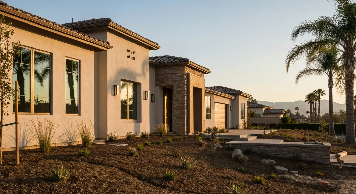 Custom home construction project