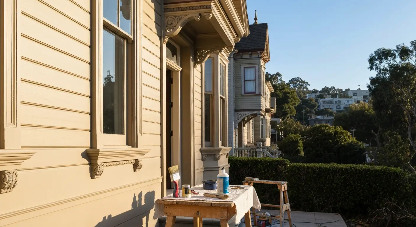 Historic home renovation in Angelino Heights