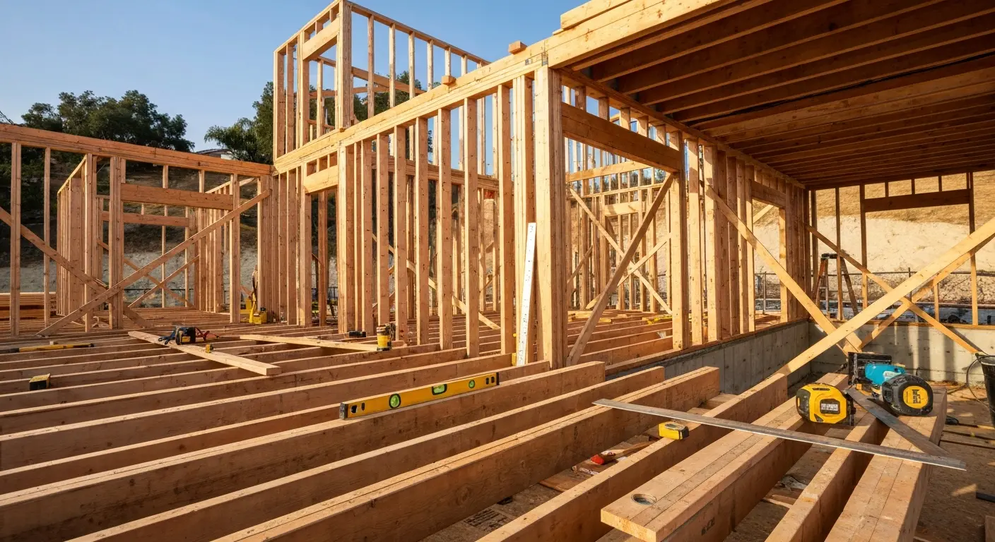 New construction framing