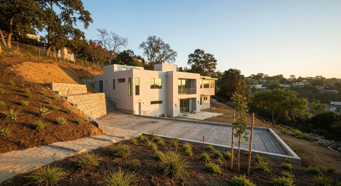 Custom home construction in Silver Lake