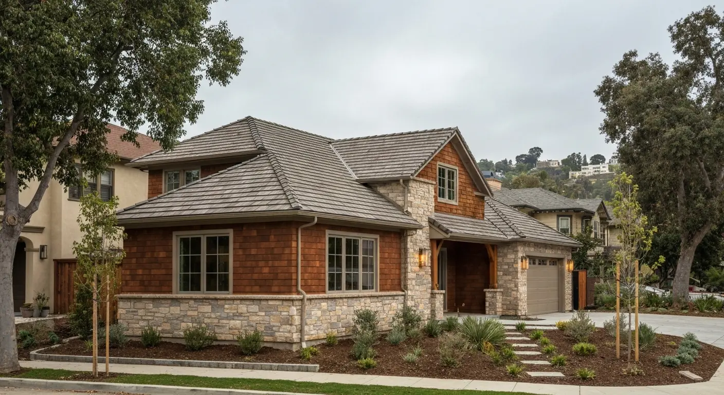 Custom home new construction in Highland Park