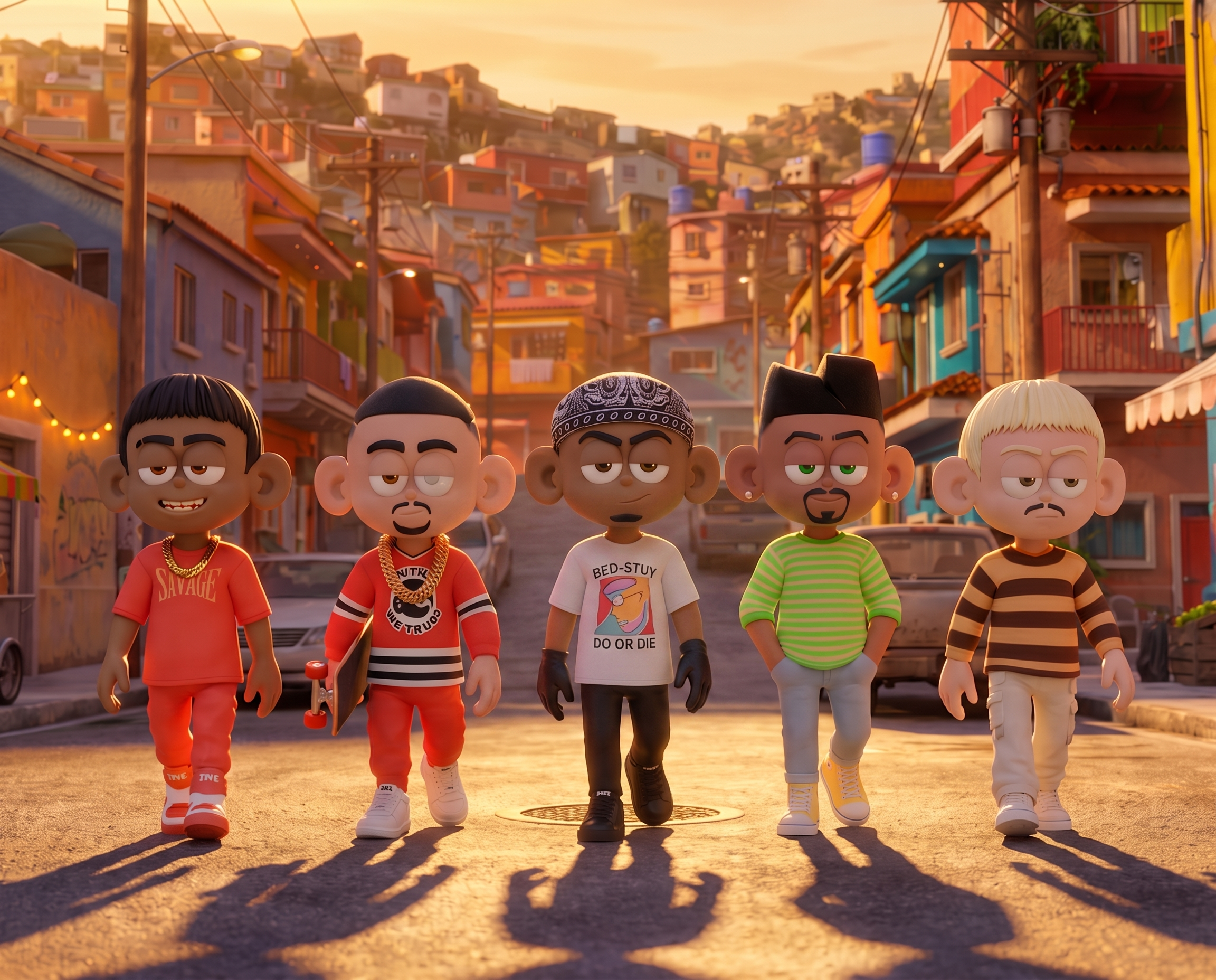 La serie — el barrio en movimiento