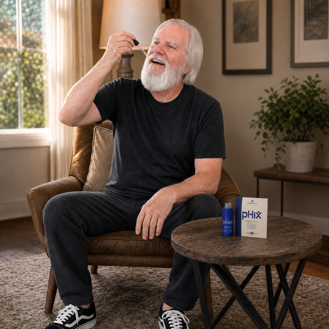 Papa Ron Deering including MarketPlace Global PHIX in his new health journey