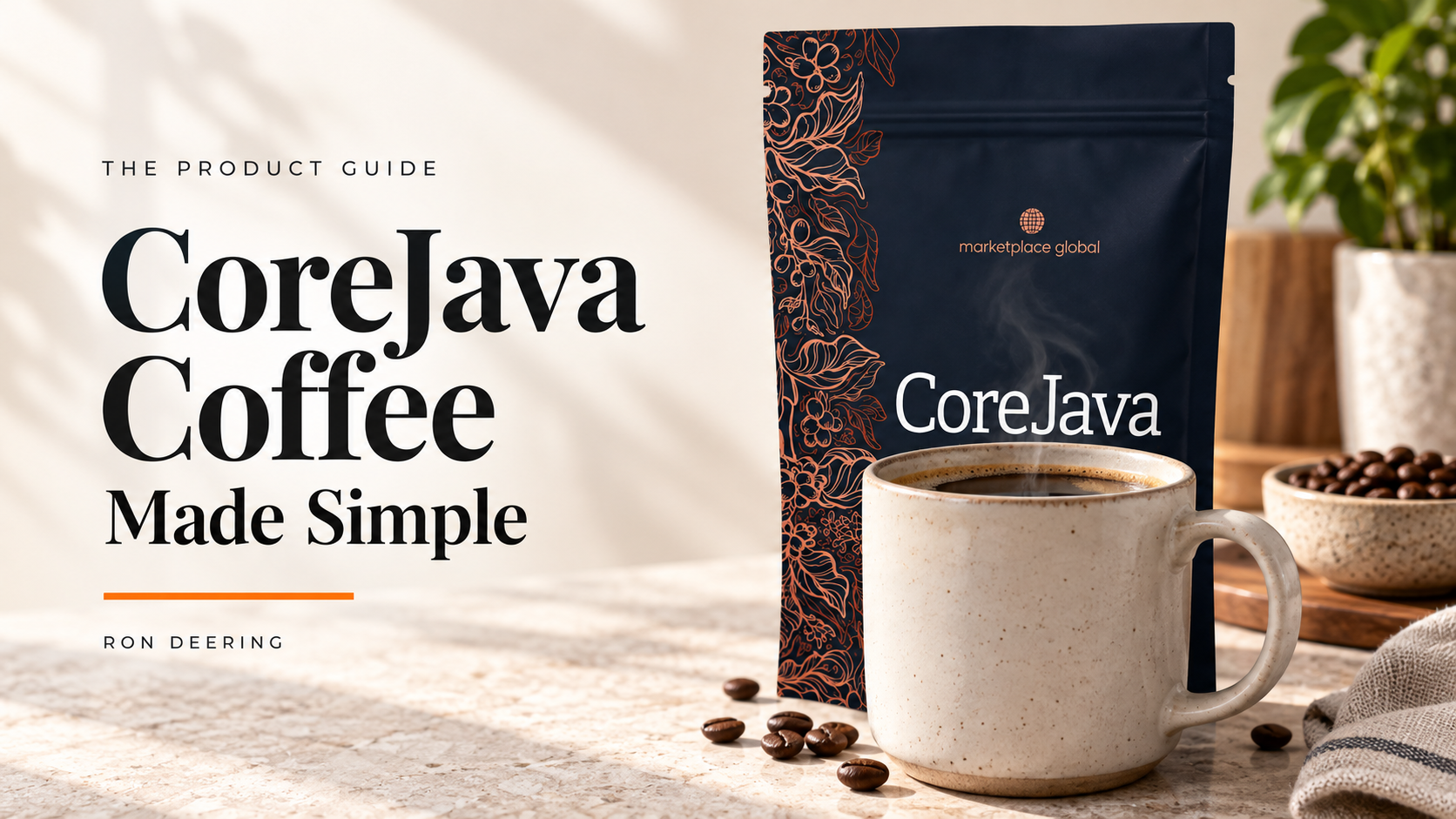 CoreJava Coffee: A Closer Look at the Cup and the Label