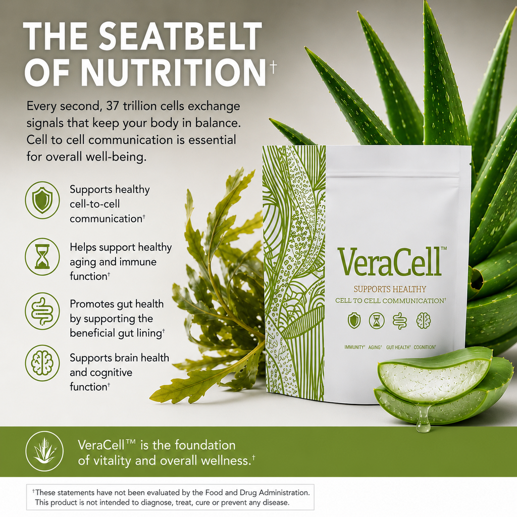 VeraCell Nutrition Foundation Promotional Graphic