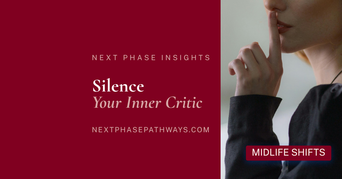How to Silence Your Inner Critic and Finally Hear Your Own Voice