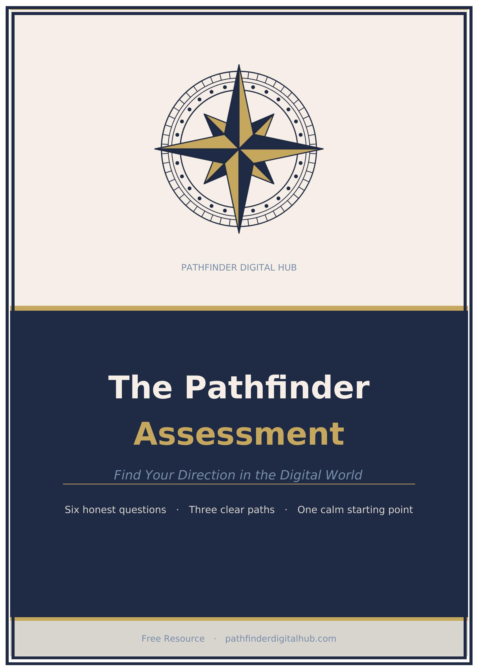The Pathfinder Assessment guide cover