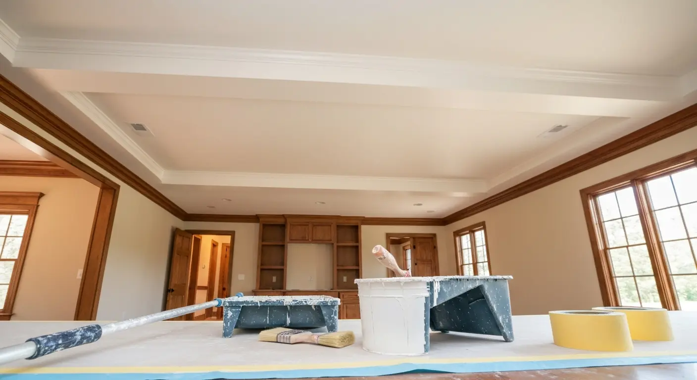 Ceiling painting service