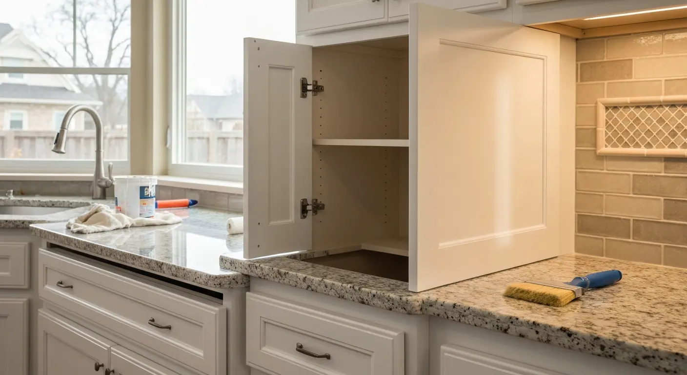 Kitchen cabinet painting