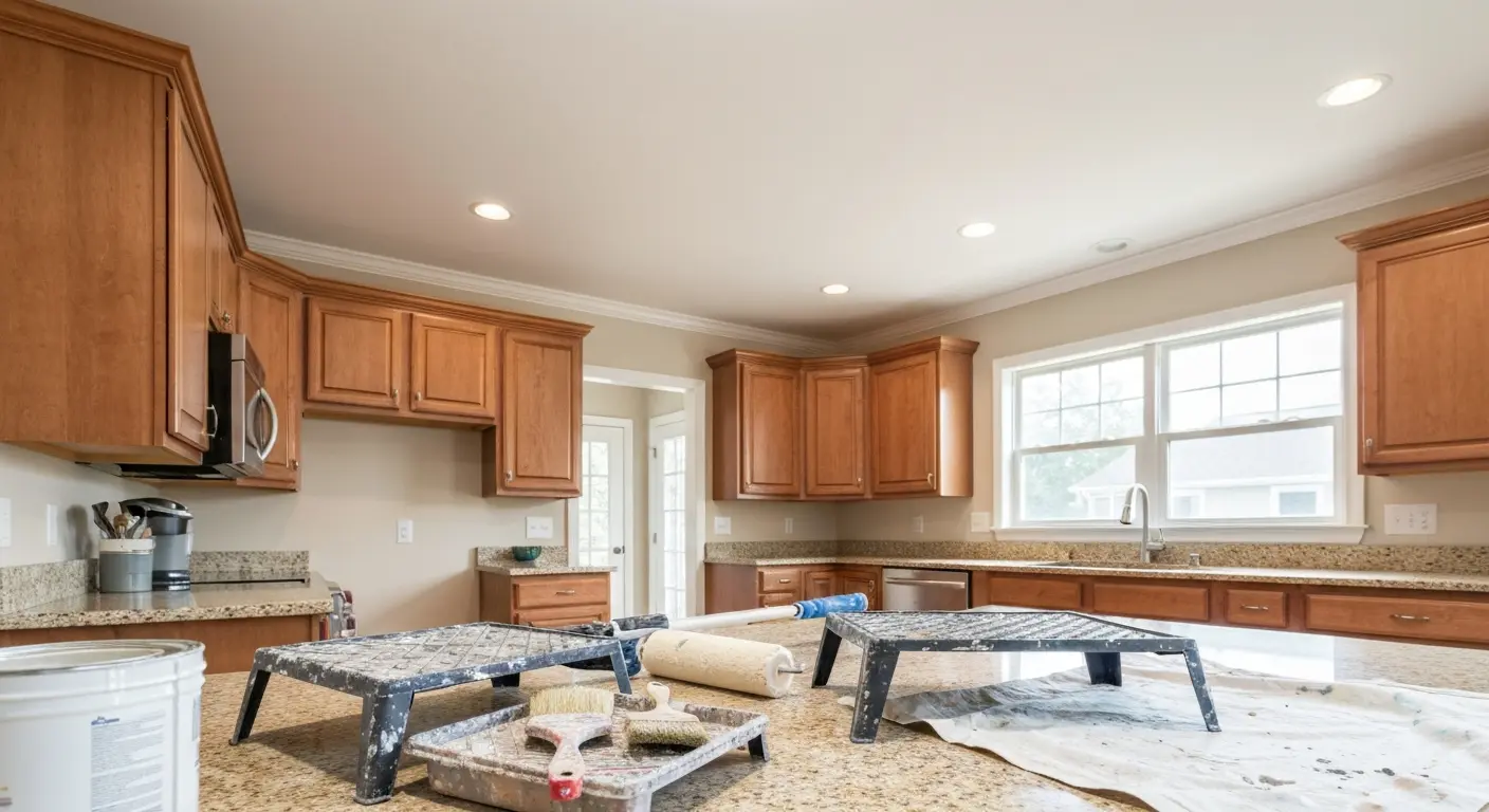 Ceiling painting service