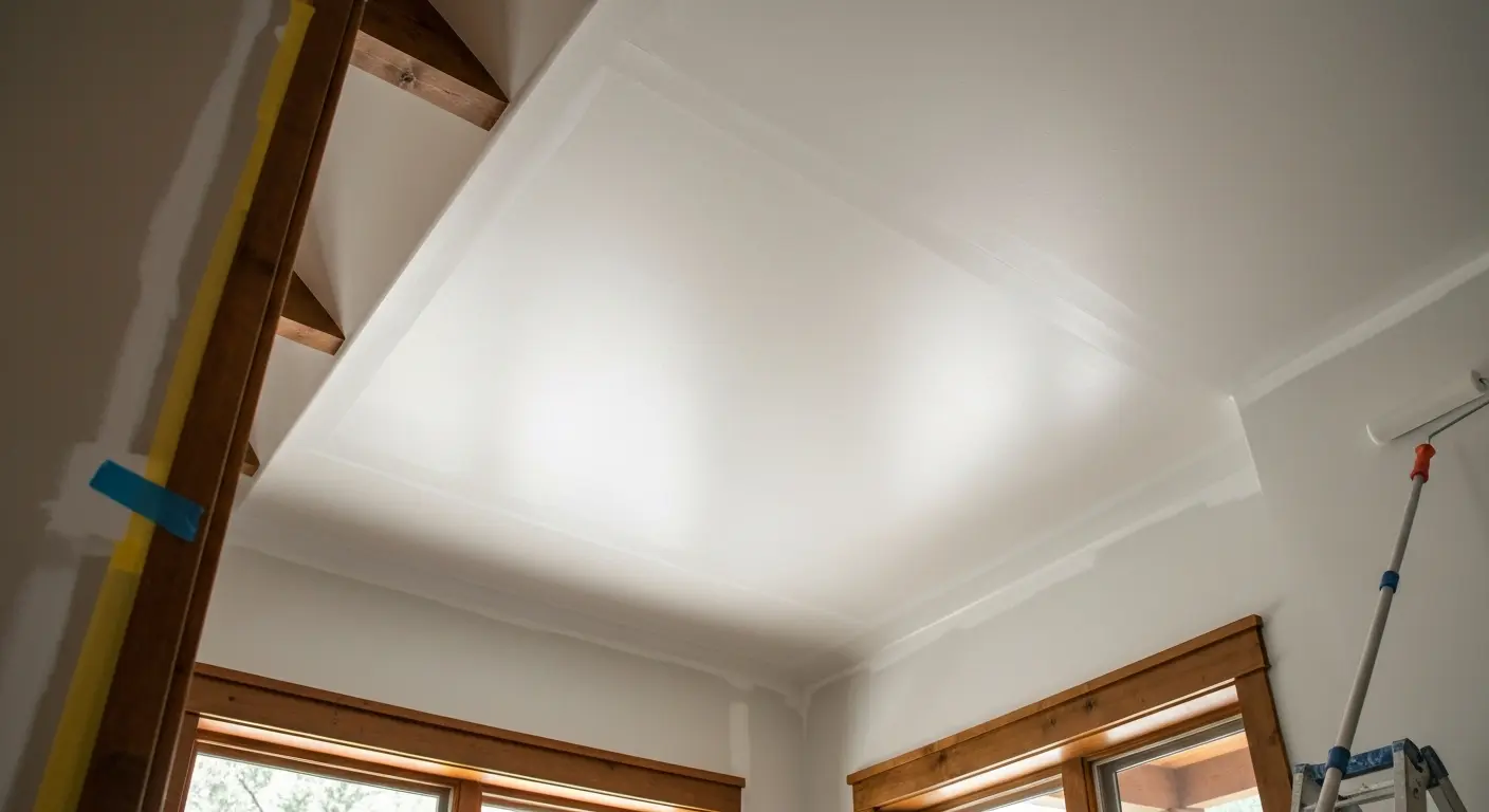 Ceiling paint project