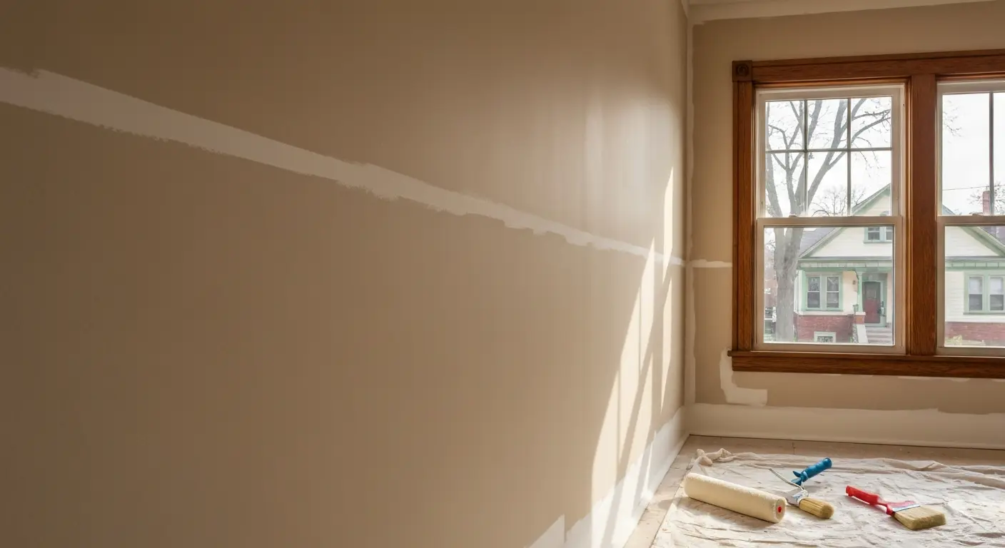 Interior wall painting service