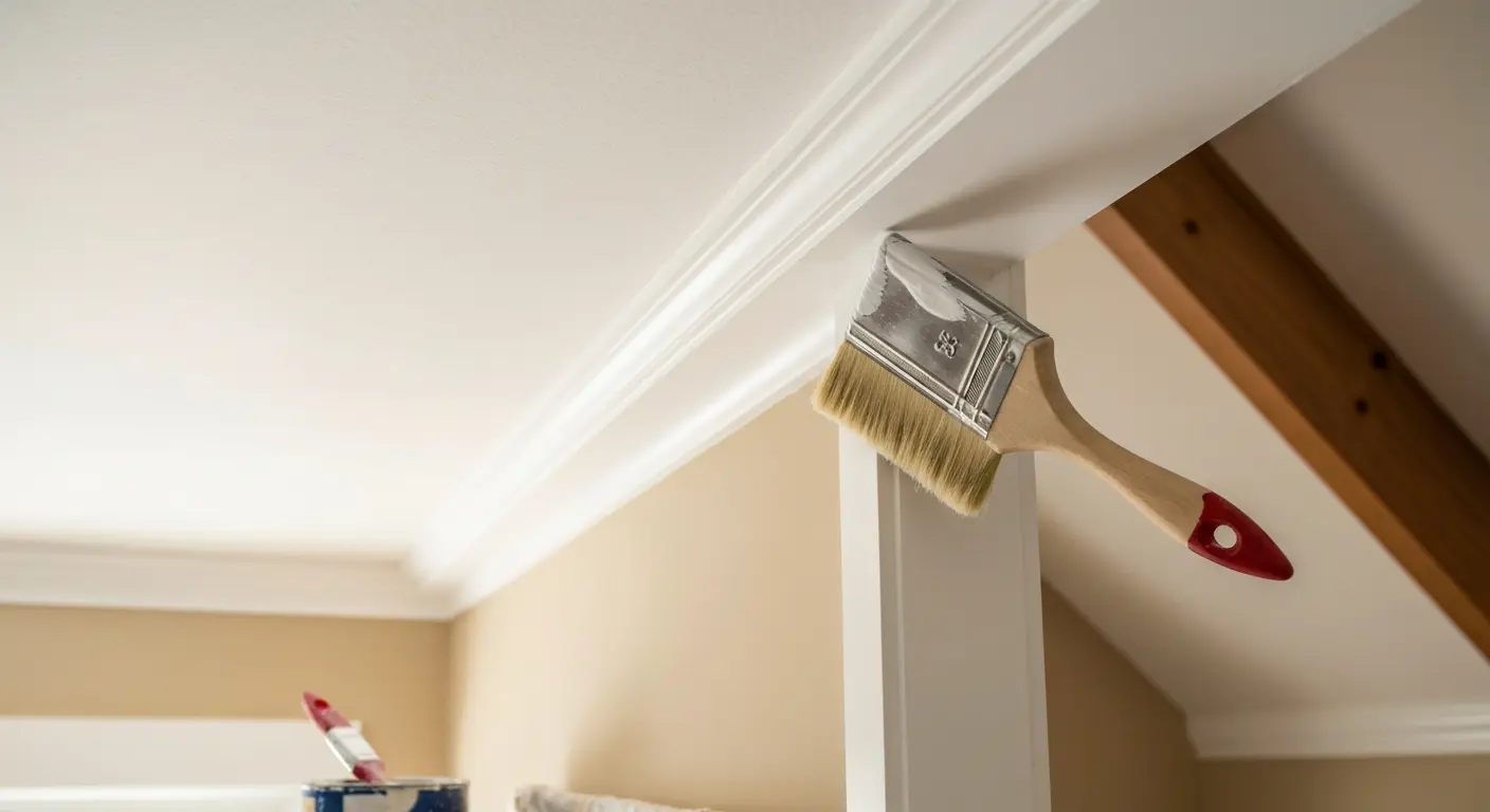 Ceiling and trim painting