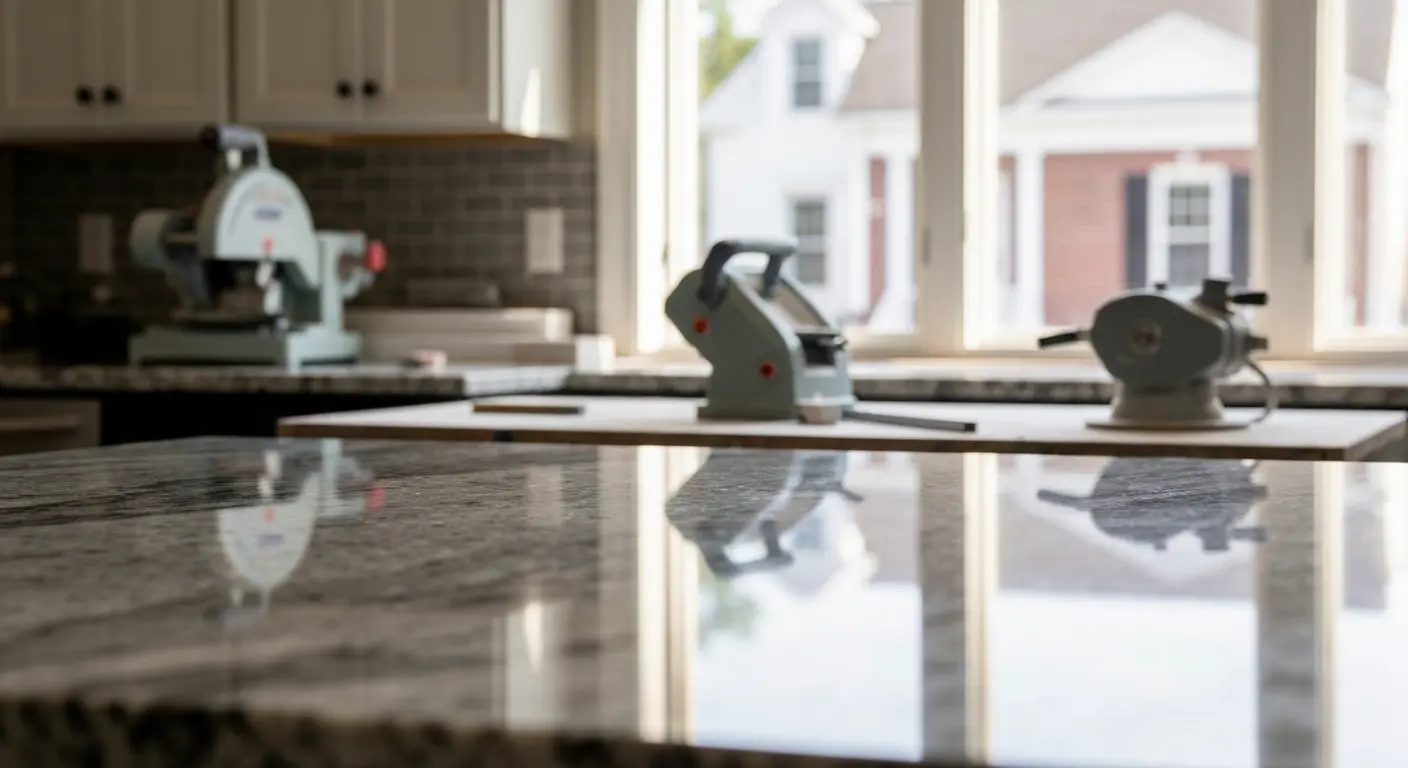 Granite and quartz countertop installation