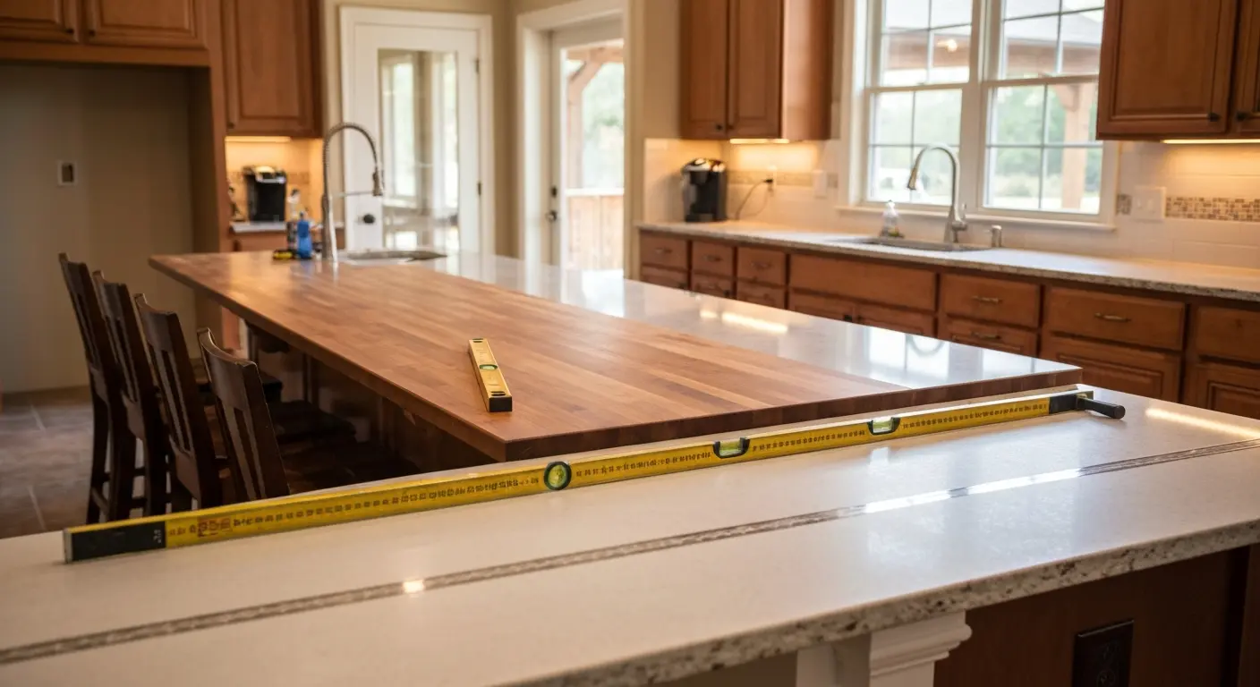 Kitchen island with seating