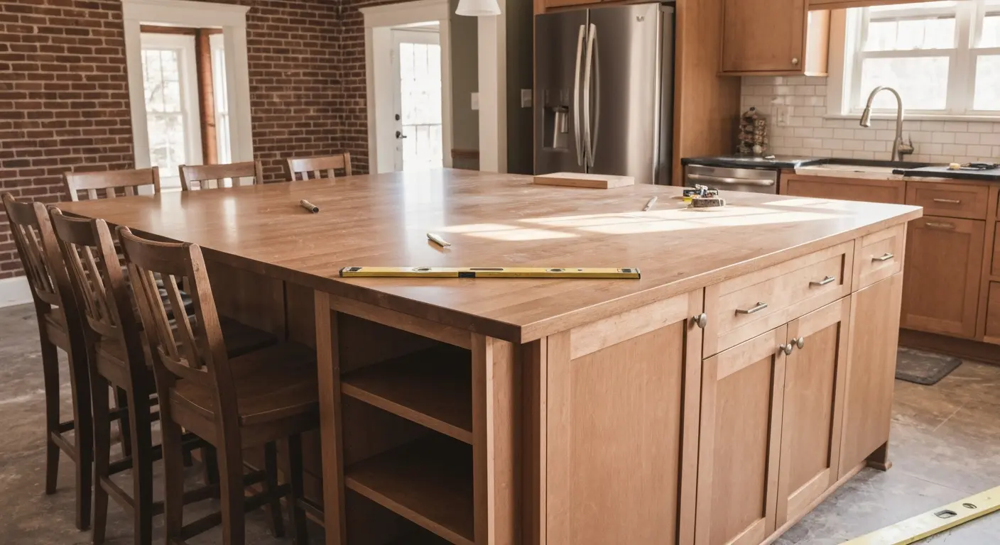 Kitchen island design