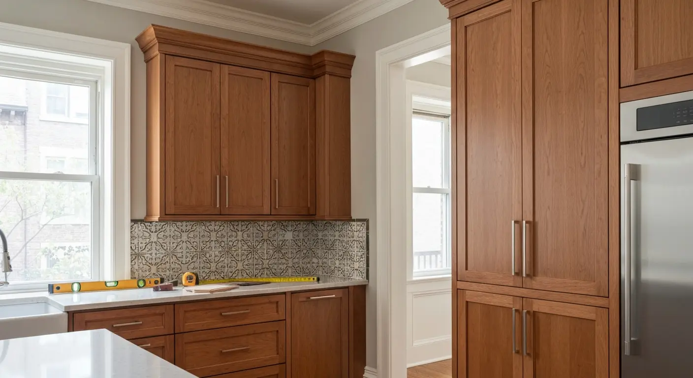 Custom kitchen cabinets