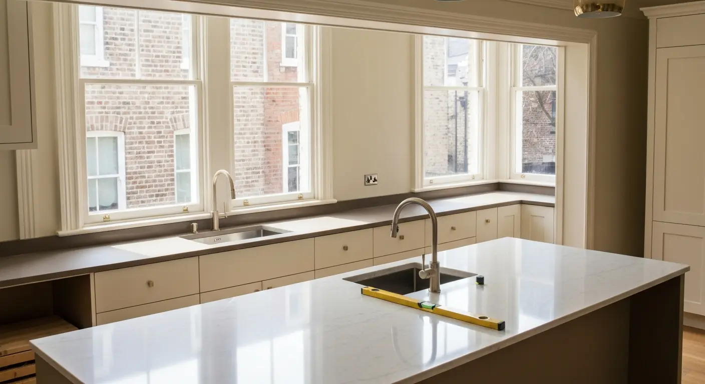 Kitchen island design and installation