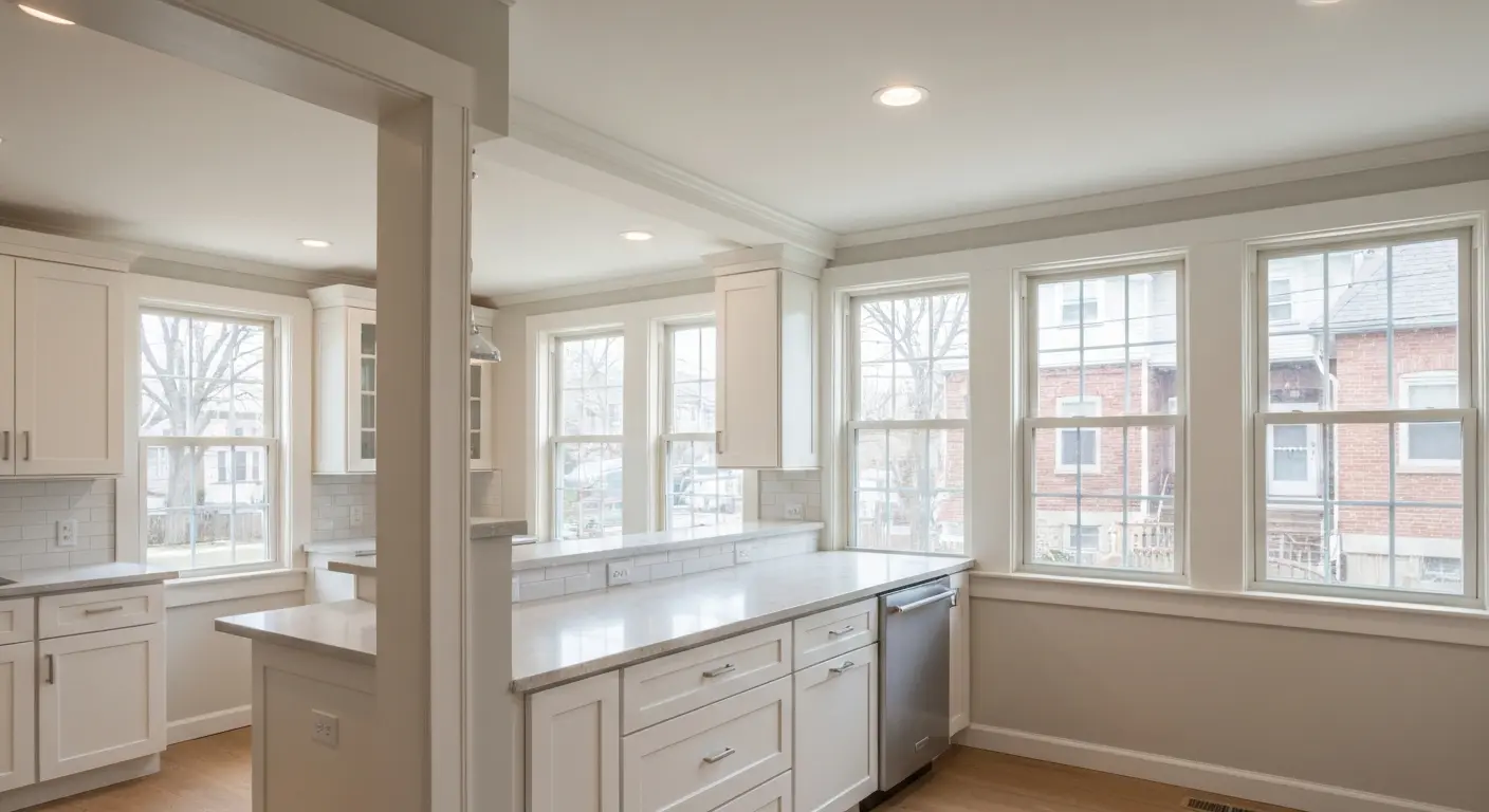 Expanded kitchen space