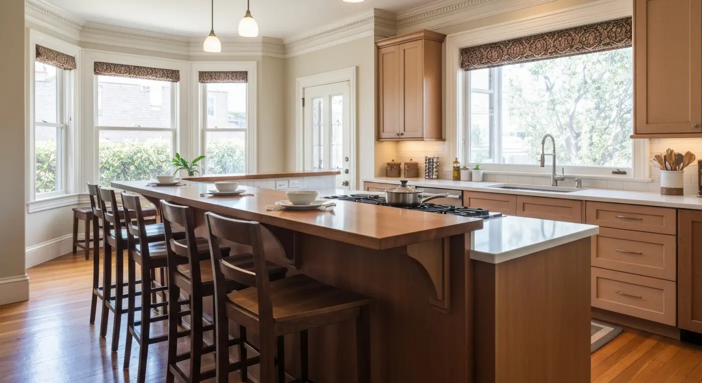Kitchen island design