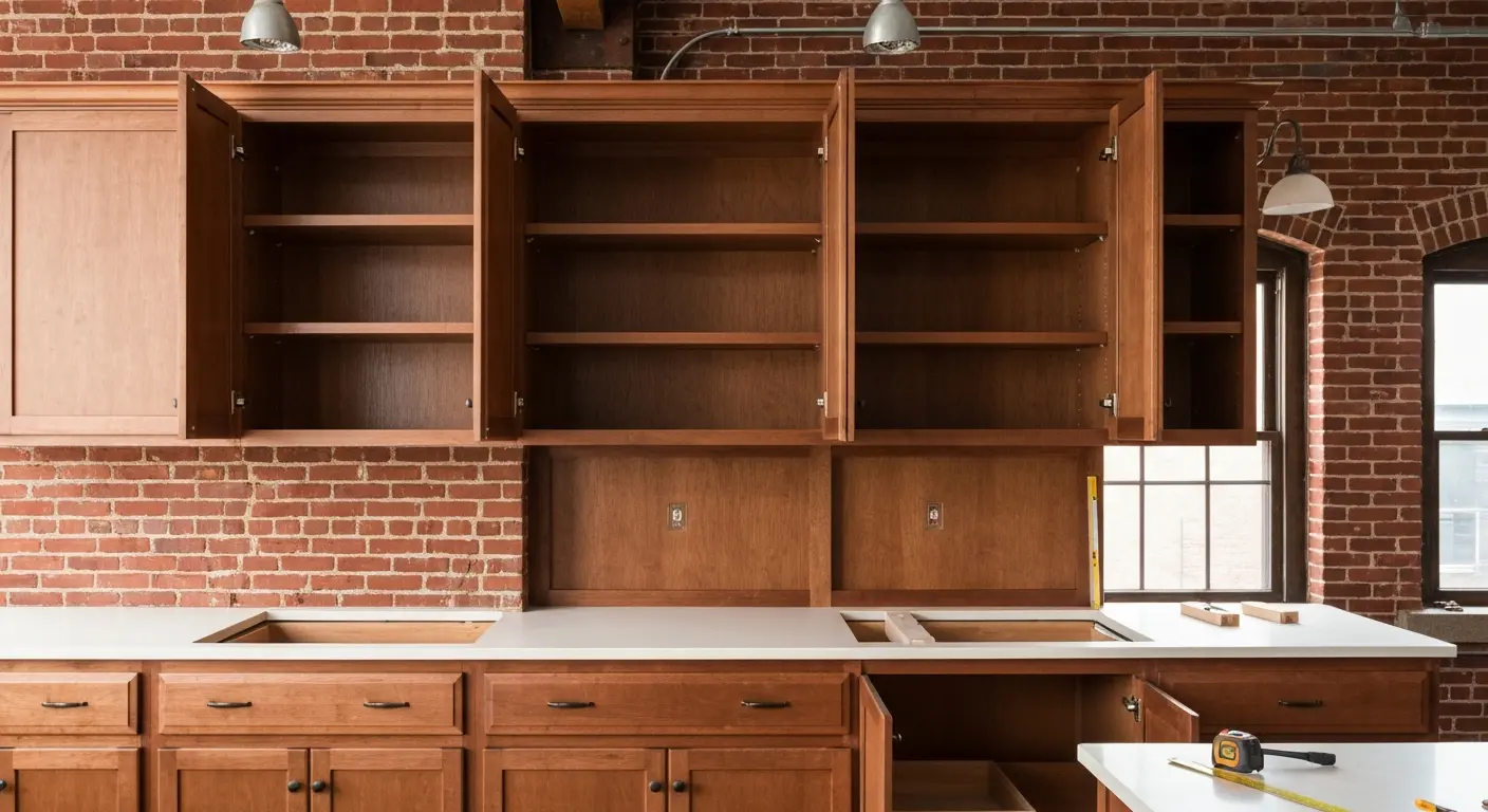 Custom kitchen cabinets