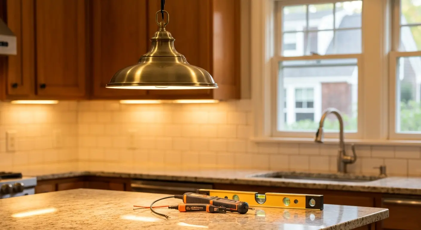 Kitchen lighting design and installation