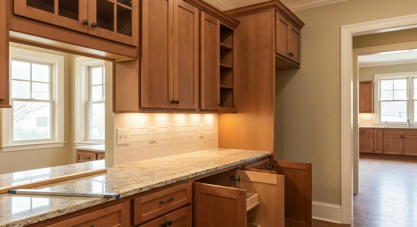 Custom kitchen cabinets