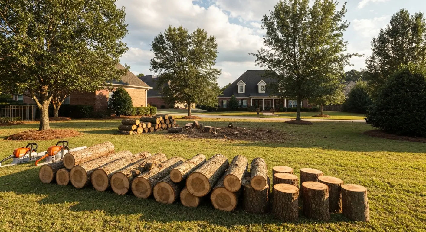 Fallen tree removal