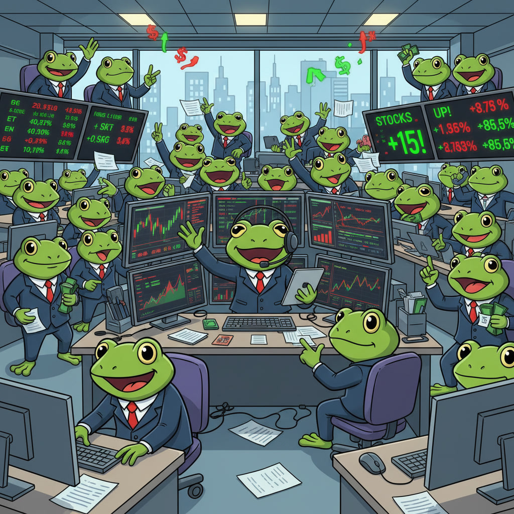 Wall Street Frog