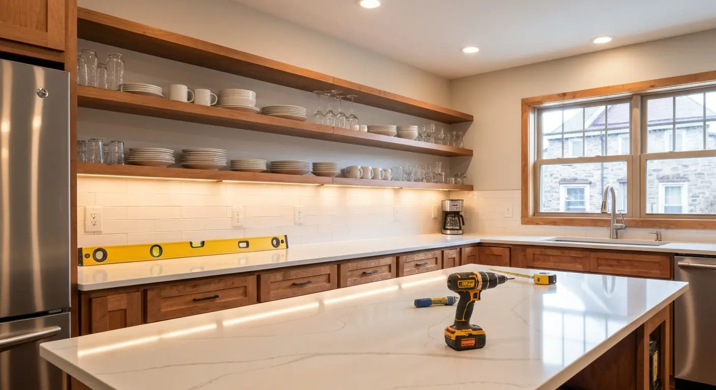 Kitchen remodeling project