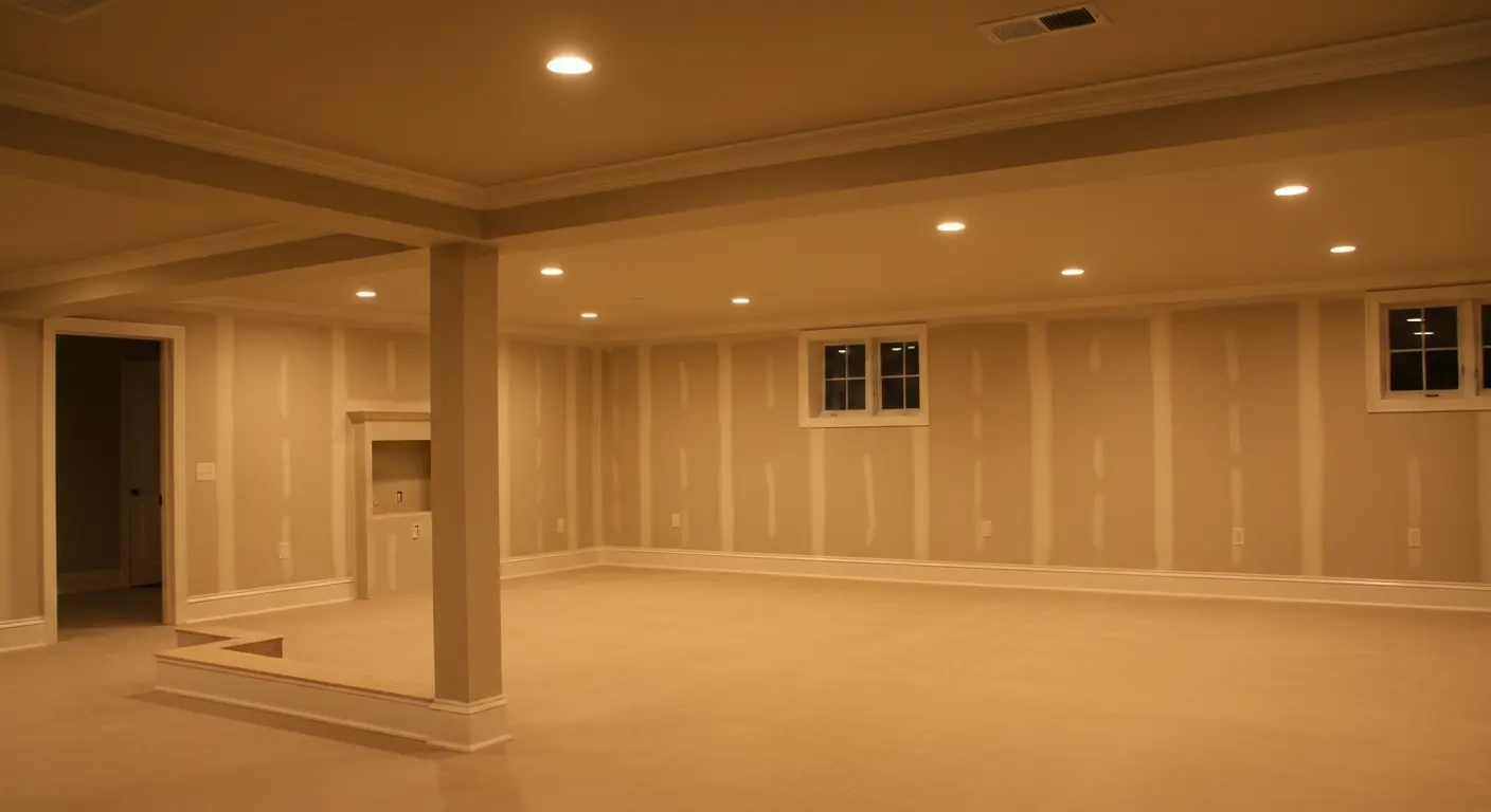Basement finishing project
