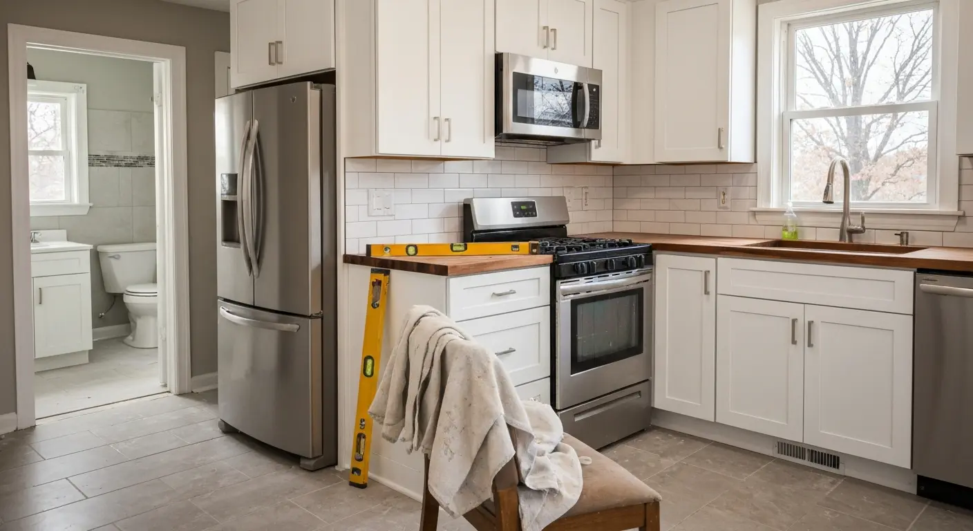 Interior remodeling project