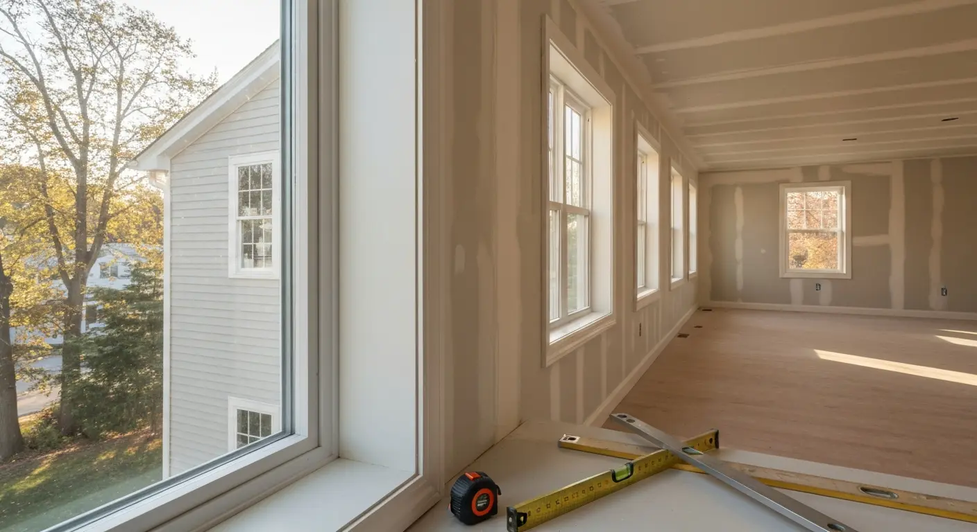 Room addition construction