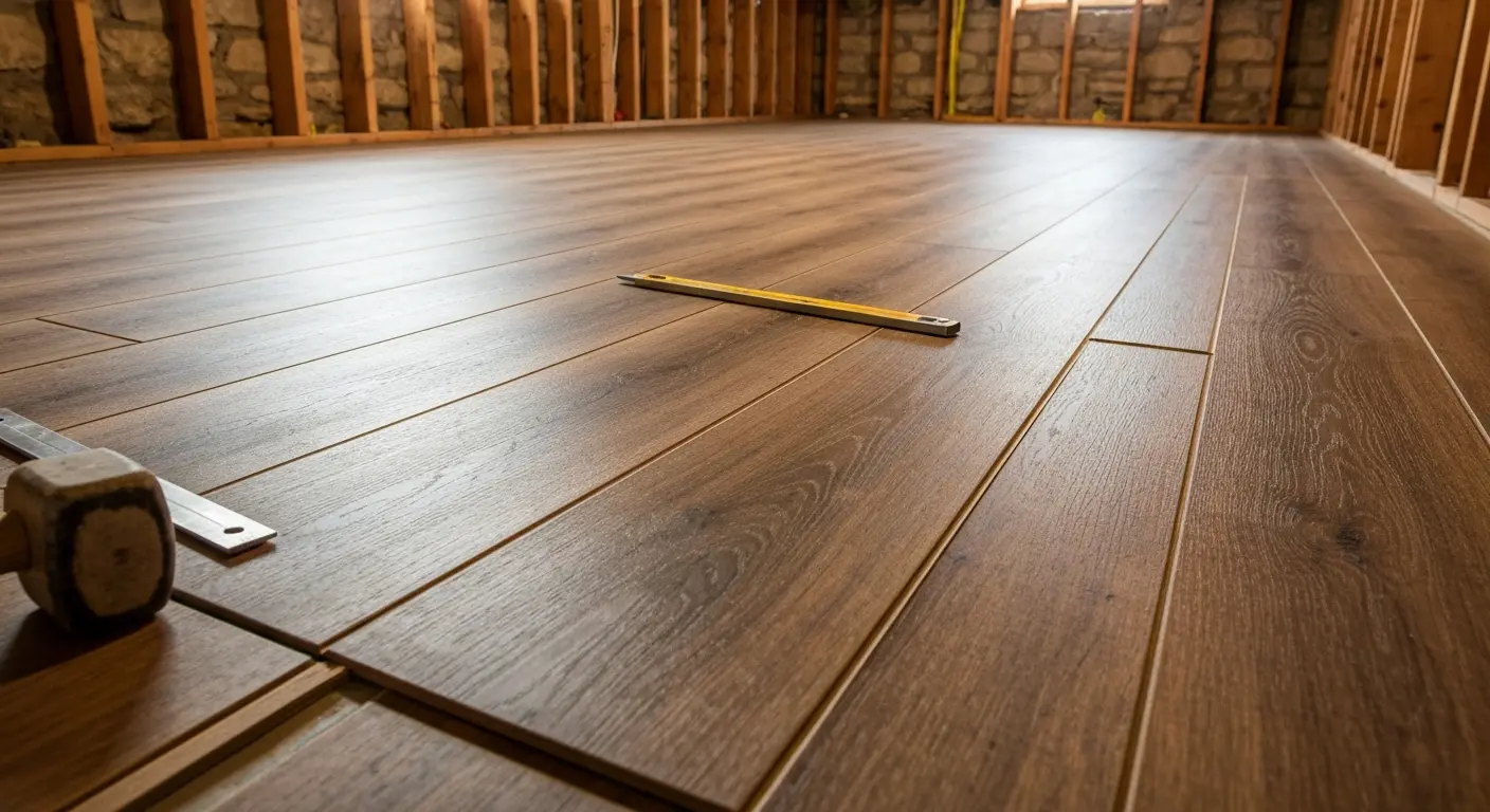 Vinyl and laminate flooring