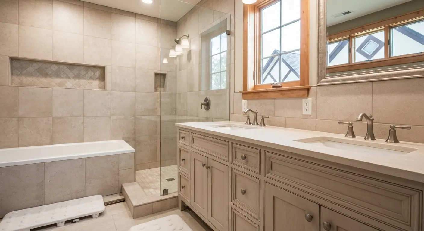 Bathroom remodeling project