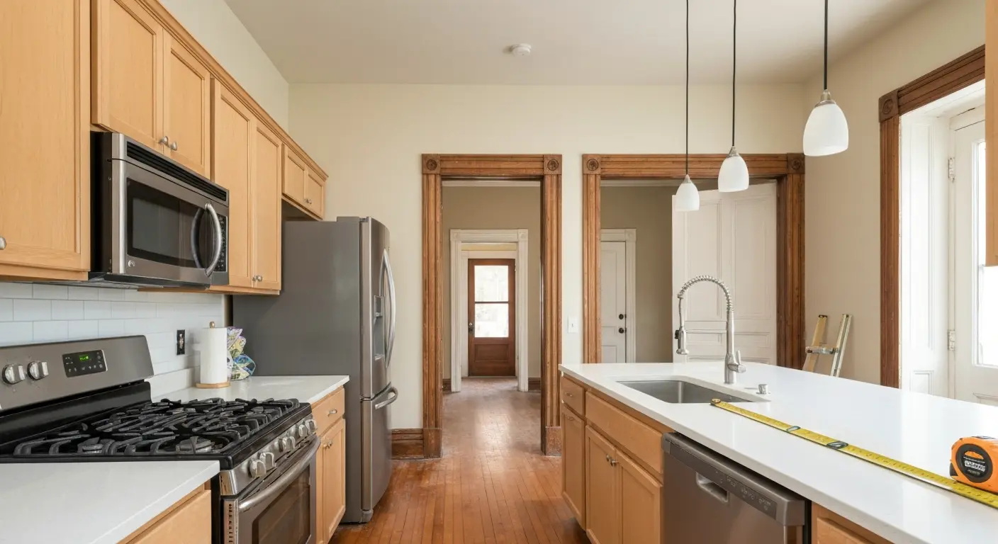 Modern kitchen renovation