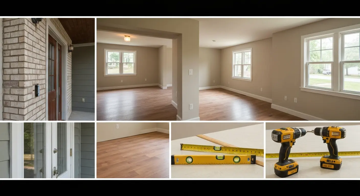 Whole house renovation project