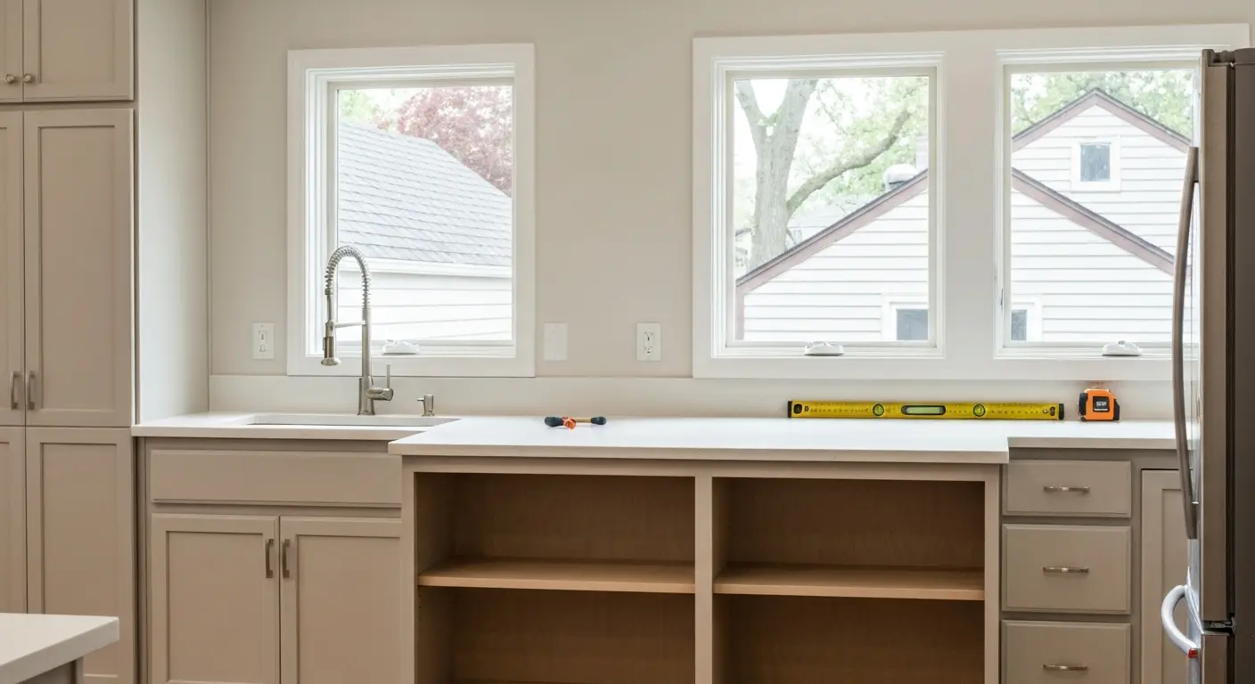 Kitchen remodeling project