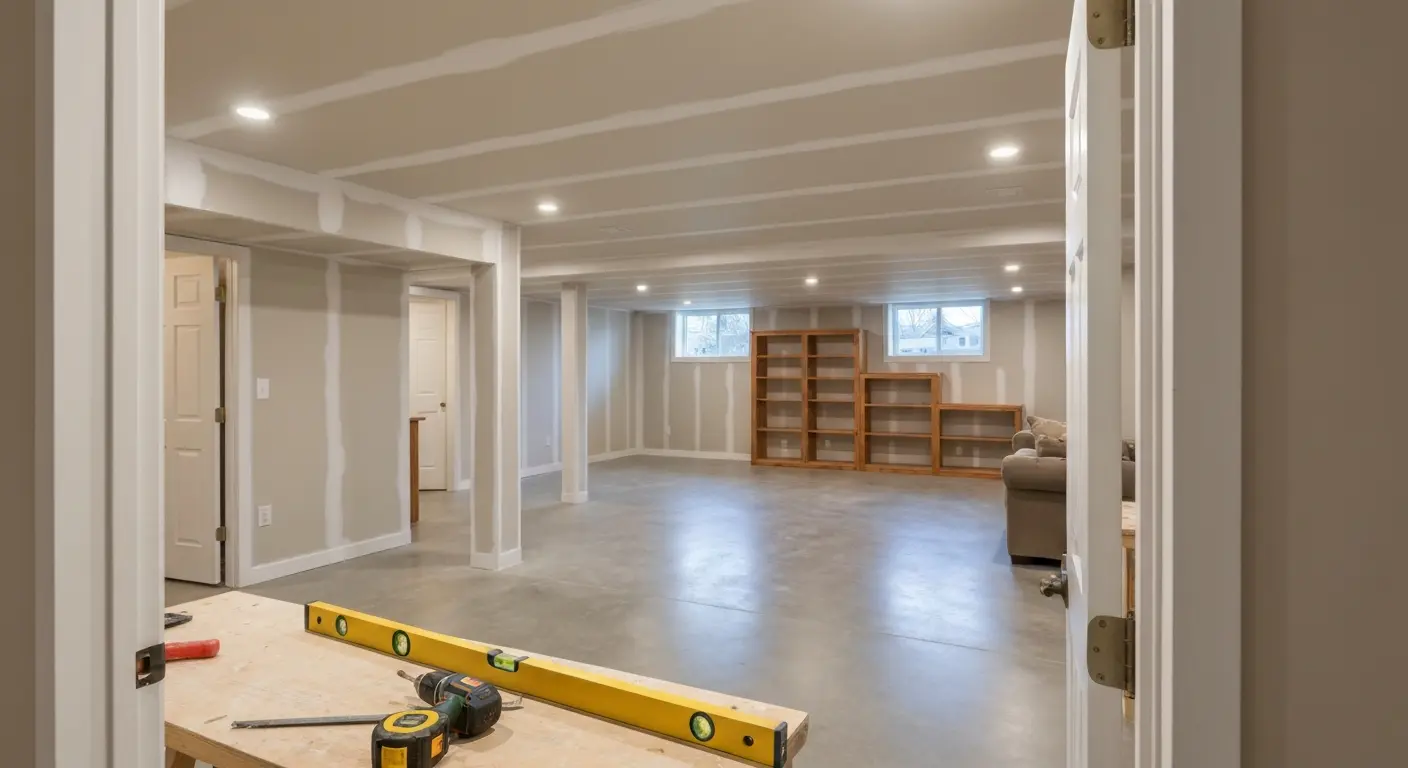 Basement finishing