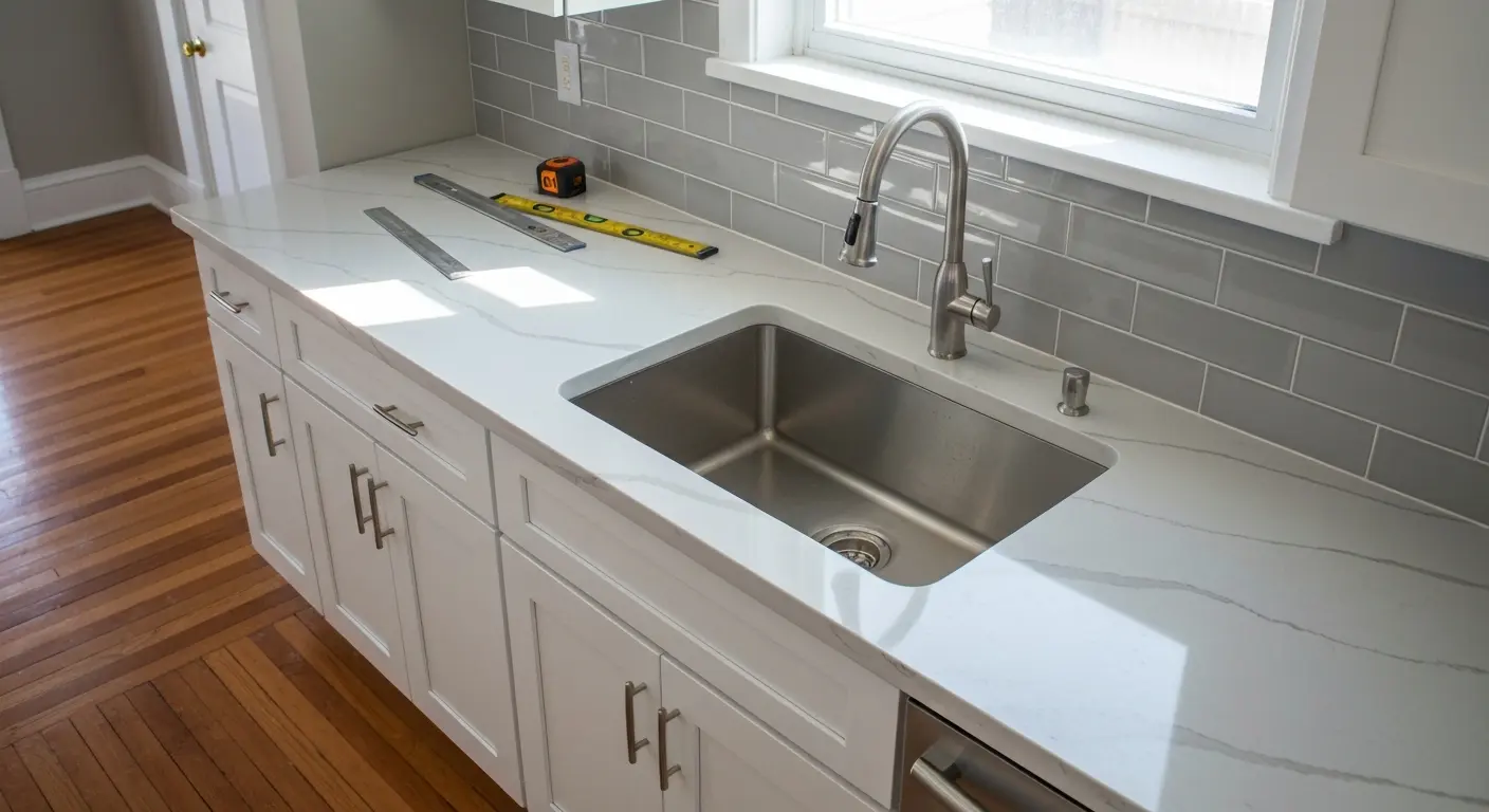 Kitchen remodel with modern finishes