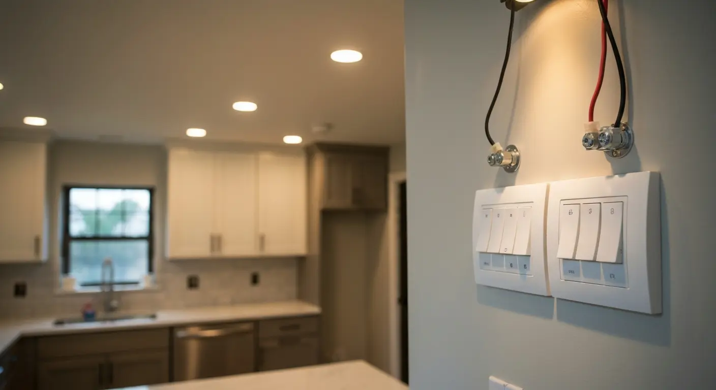 Smart dimmer control for kitchen lighting