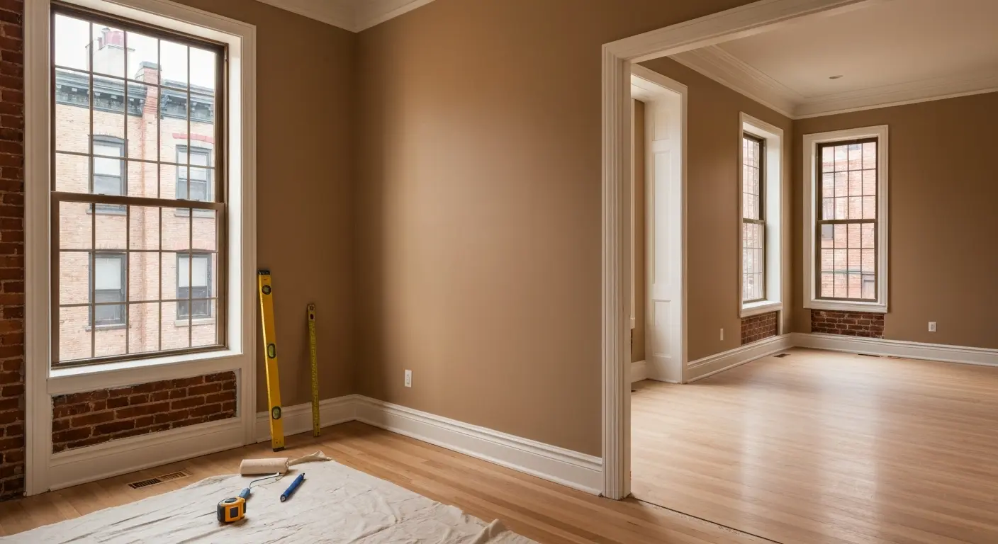 Interior room renovation