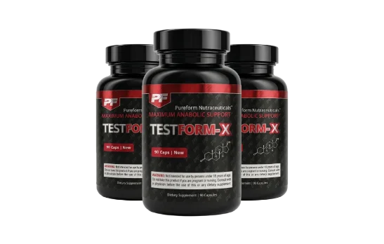 TestForm-X Black 3 bottles