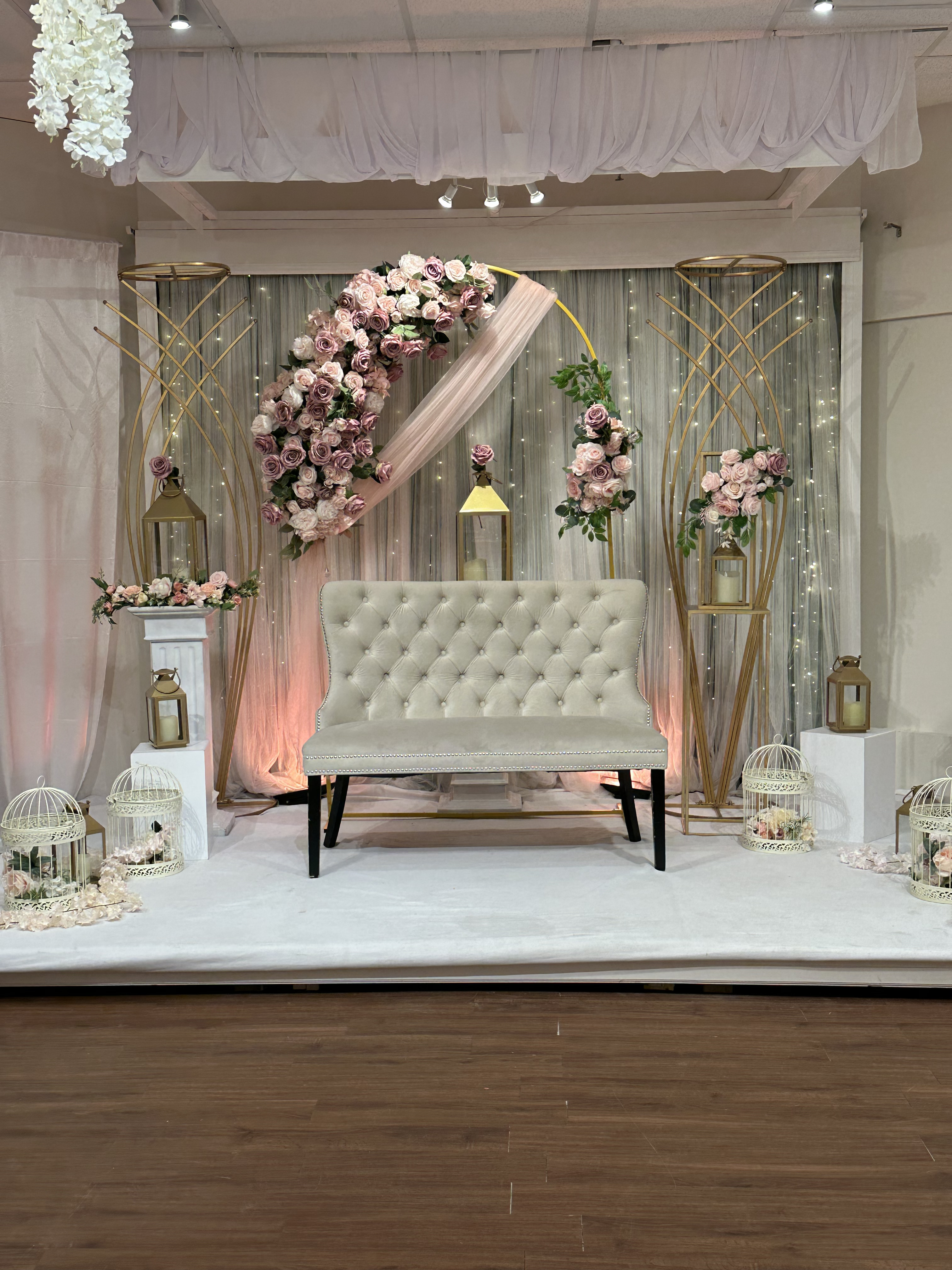 Joy Hall elegant setup