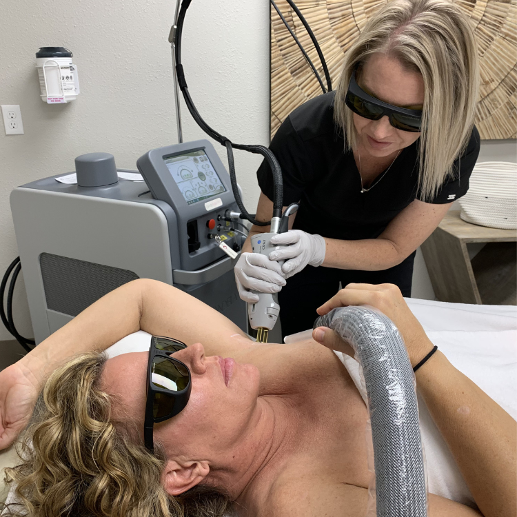 Gentle Max Pro laser hair removal at Desert Sands Aesthetics & Laser, St. George Utah