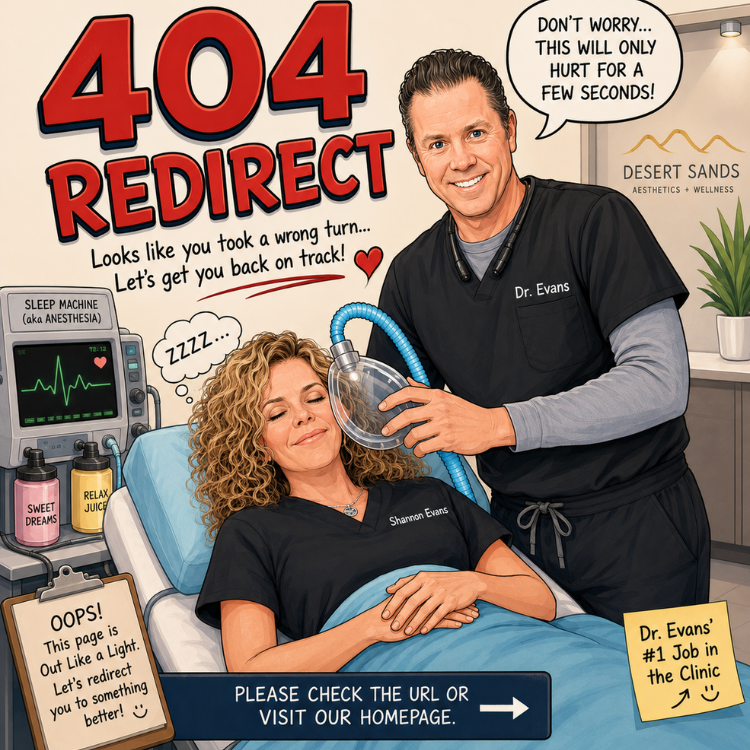 Desert Sands Aesthetics & Laser — page not found illustration