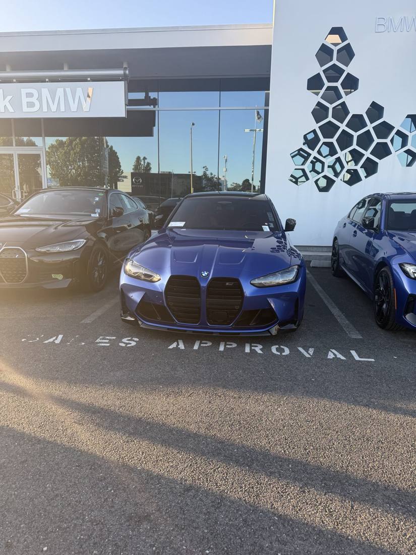 BMW M3 Competition front