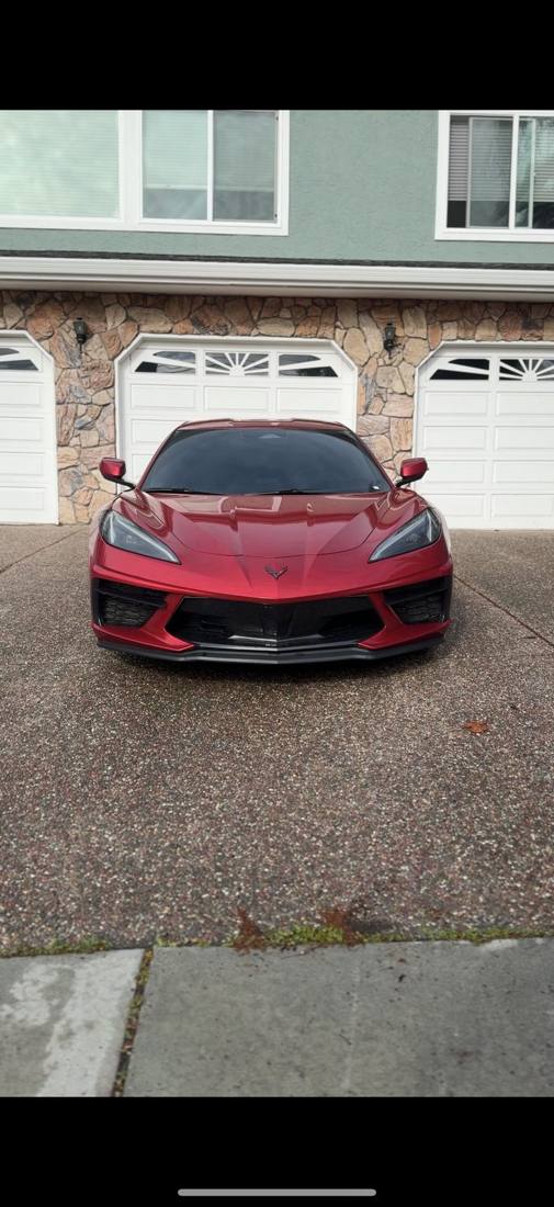 Corvette C8 Stingray front