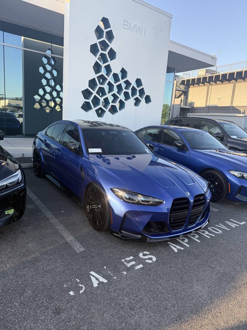 BMW M3 Competition side