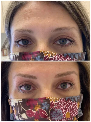 Microblading transformation result Cleveland